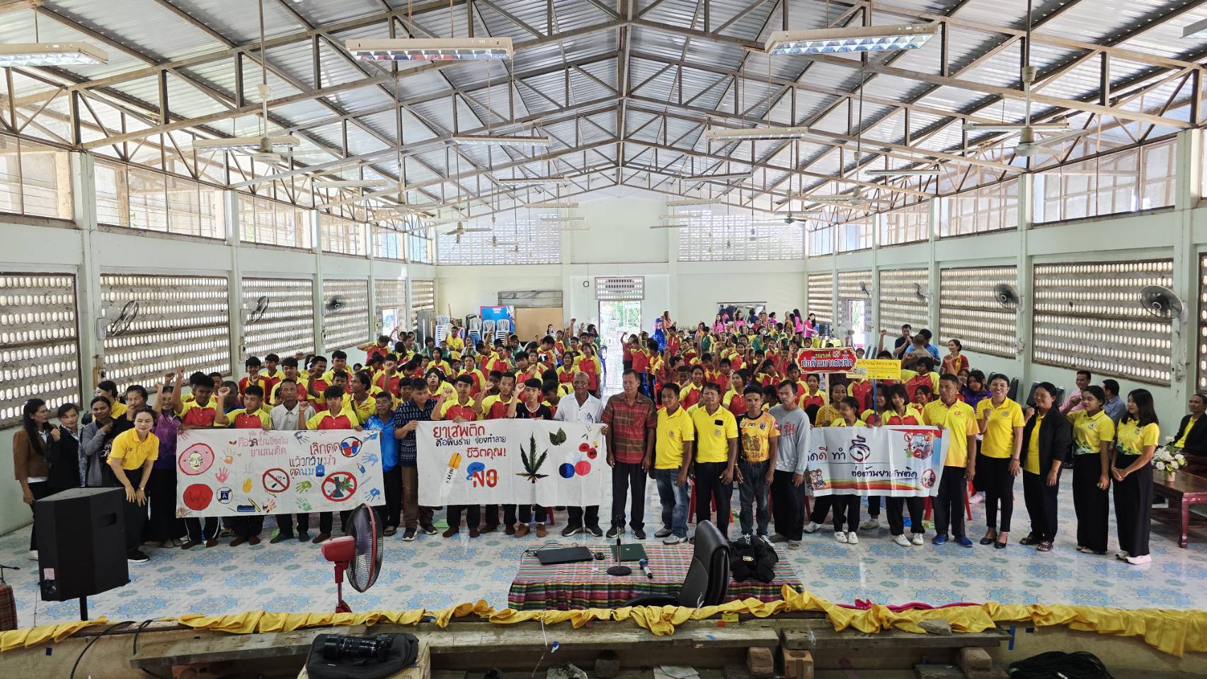 โครงการฝึกอบรมป้องกันและแก้ไขปัญหายาเสพติด แบบยั่งยืนประจำปีงบประมาณ 2568