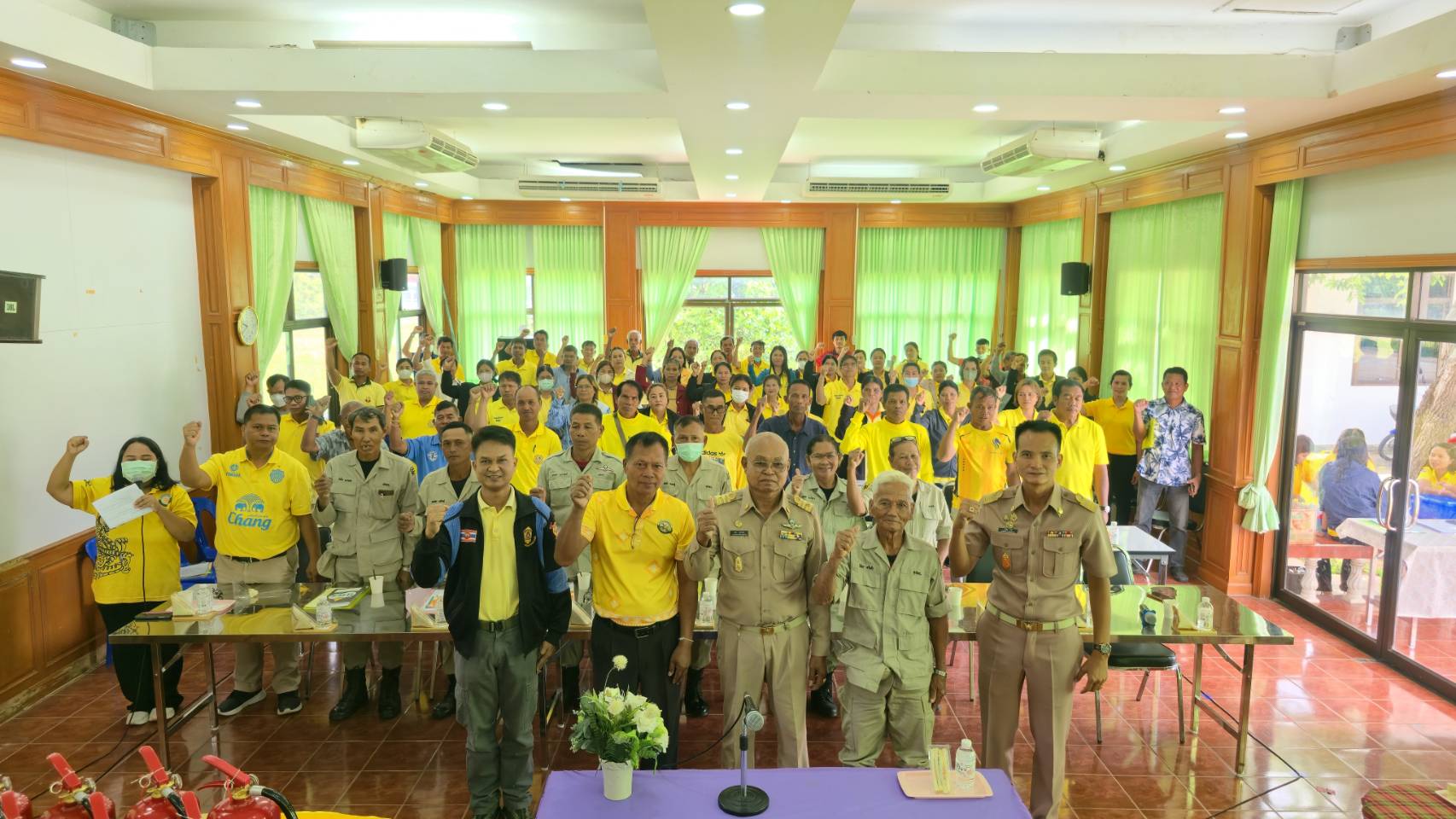 โครงการอบรมป้องกันและระงับอัคคีภัย ประจำปี 2568